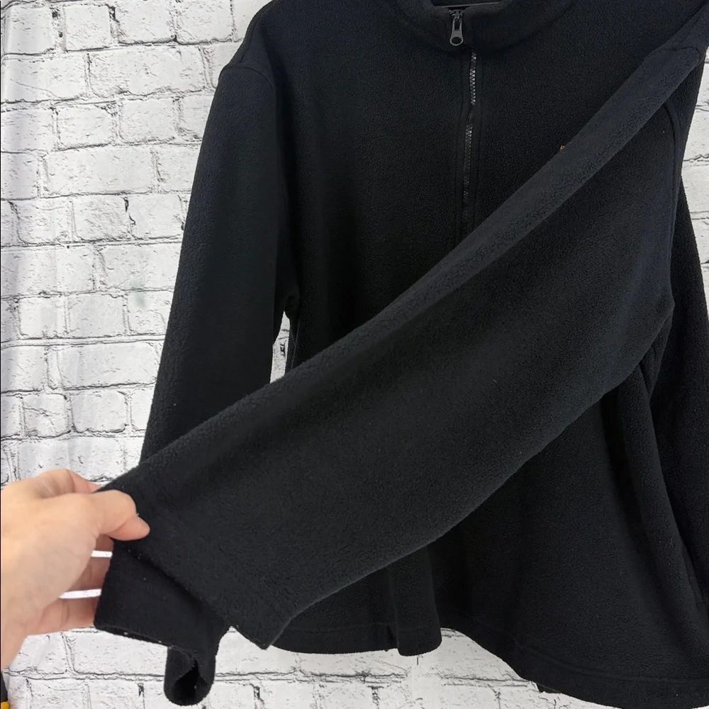 ARIAT Fleece Quarter-Zip Mock Neck Pullover Sweater -- Size XL -- Black GUC!